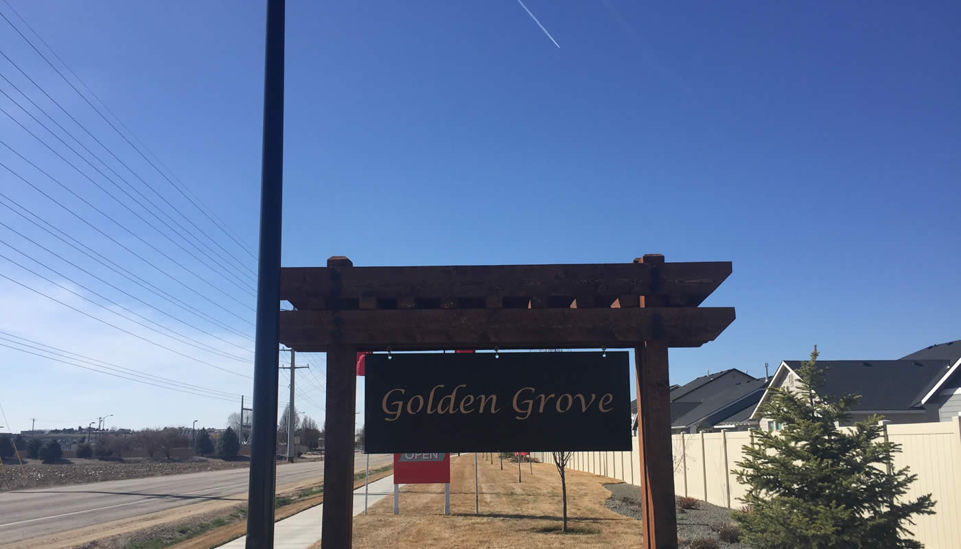 Golden Grove Subdivision Meridian Idaho